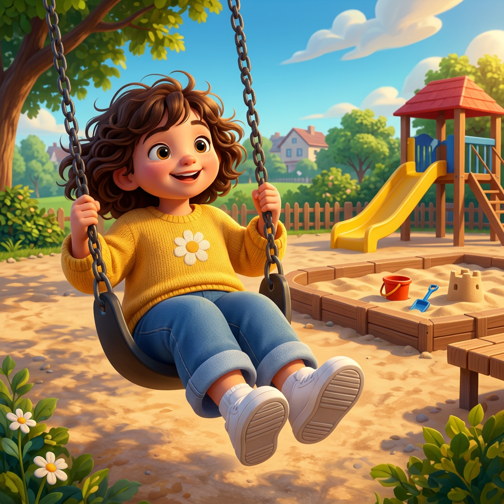 Your Child at the Playground